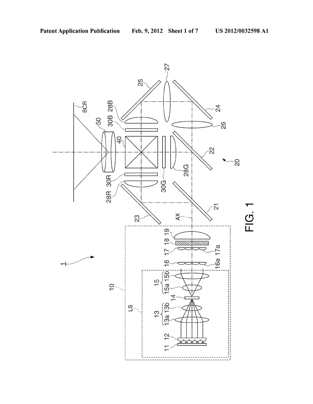 PROJECTION-TYPE DISPLAY DEVICE AND METHOD OF CONTROLLING THEREOF - diagram, schematic, and image 02