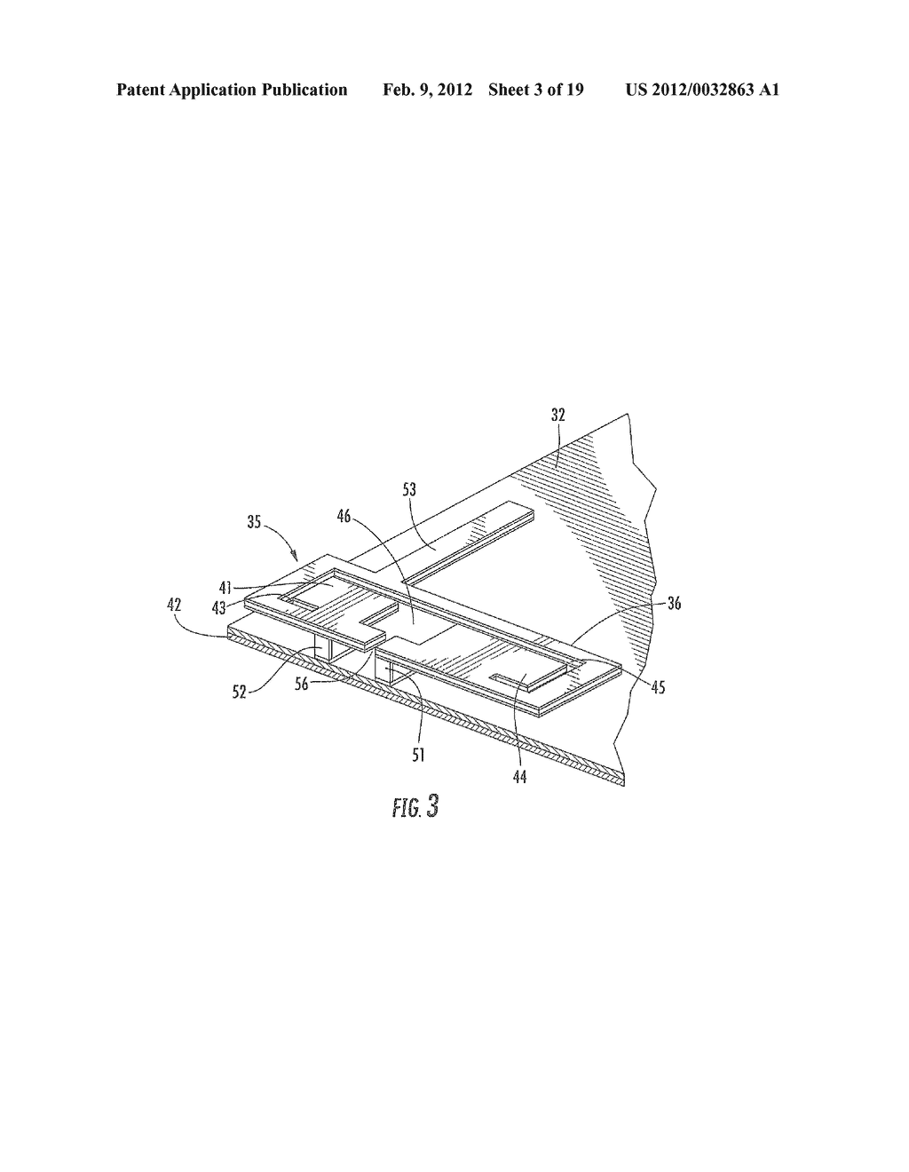 MOBILE WIRELESS DEVICE WITH ENLARGED WIDTH PORTION MULTI-BAND LOOP ANTENNA     AND RELATED METHODS - diagram, schematic, and image 04