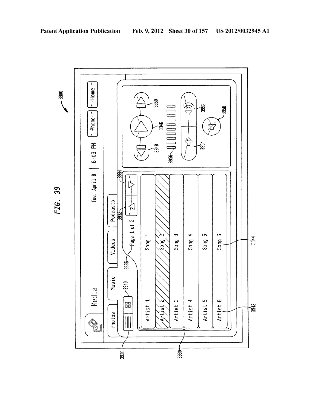 PORTABLE COMPUTING DEVICE AND METHOD OF OPERATION OF SAME - diagram, schematic, and image 31