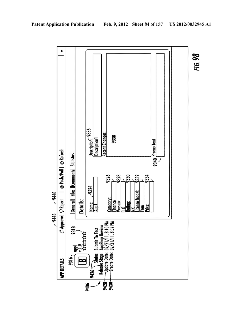 PORTABLE COMPUTING DEVICE AND METHOD OF OPERATION OF SAME - diagram, schematic, and image 85