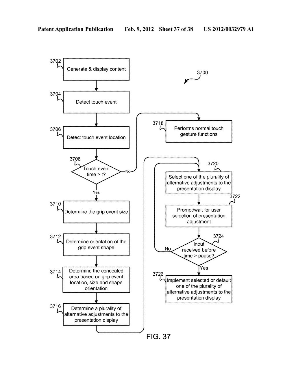 METHOD AND SYSTEM FOR ADJUSTING DISPLAY CONTENT - diagram, schematic, and image 38