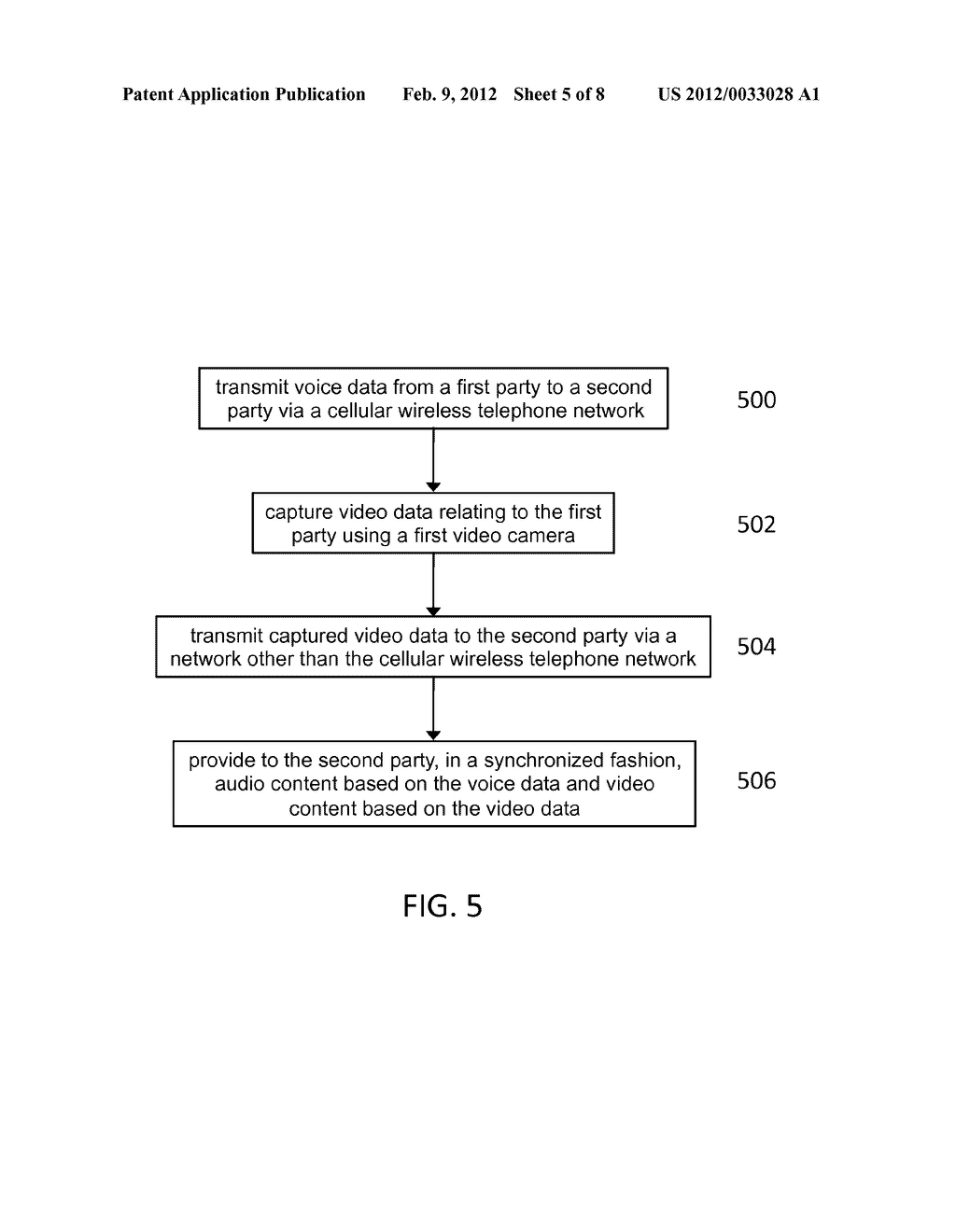 METHOD AND SYSTEM FOR MAKING VIDEO CALLS - diagram, schematic, and image 06