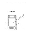 PORTABLE TERMINAL WITH ROTATABLE AXIAL FLIP UNIT AND DUAL LENS ARRANGEMENT diagram and image