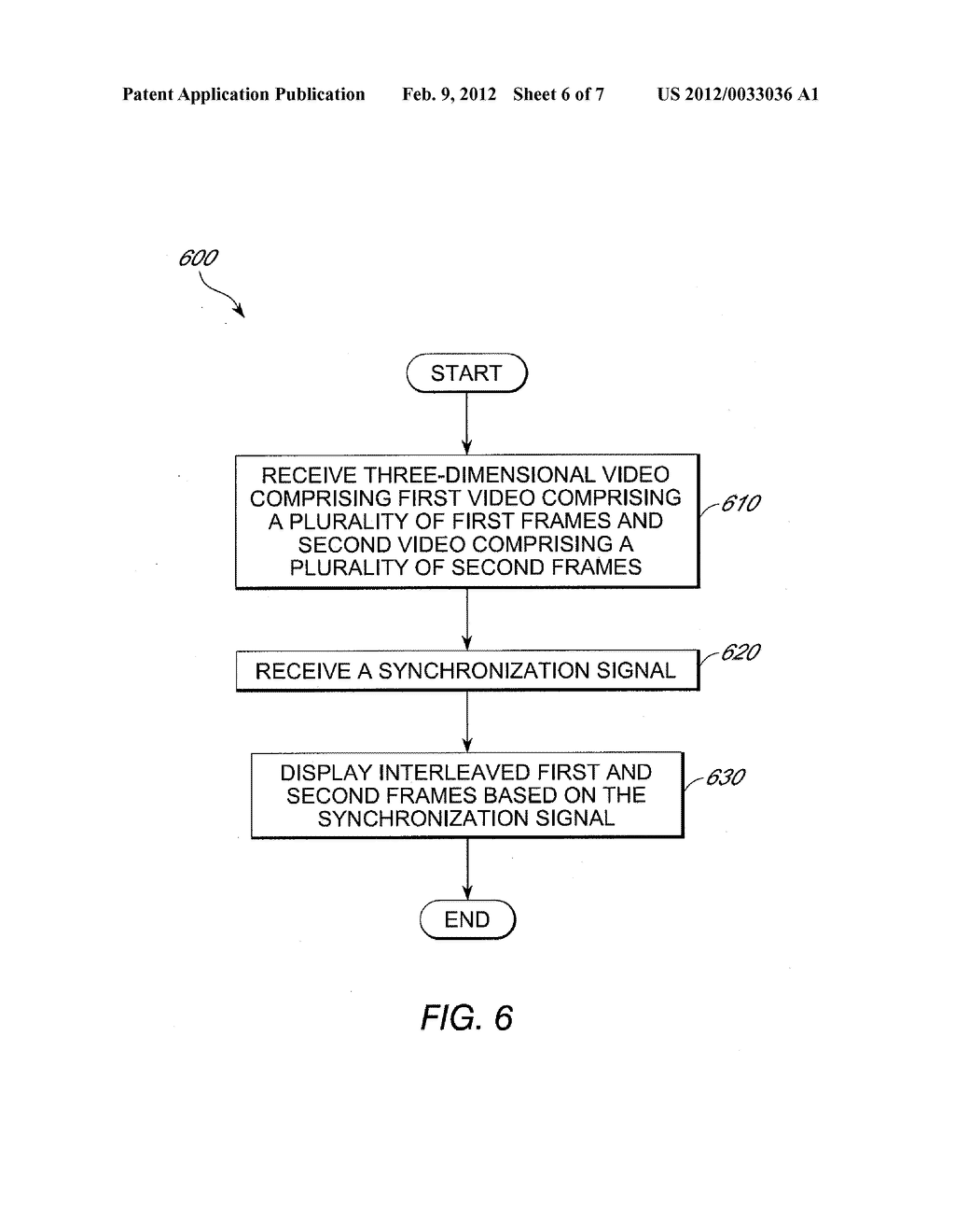 SYSTEM AND METHOD FOR DISPLAYING THREE-DIMENSIONAL VIDEO - diagram, schematic, and image 07