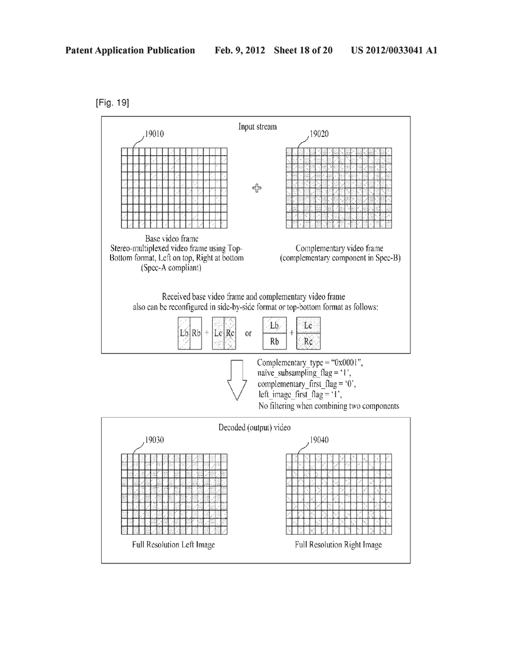 BROADCAST RECEIVER AND 3D VIDEO DATA PROCESSING METHOD THEREOF - diagram, schematic, and image 19