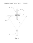 Apparatus and method of aligning three dimensional camera systems diagram and image