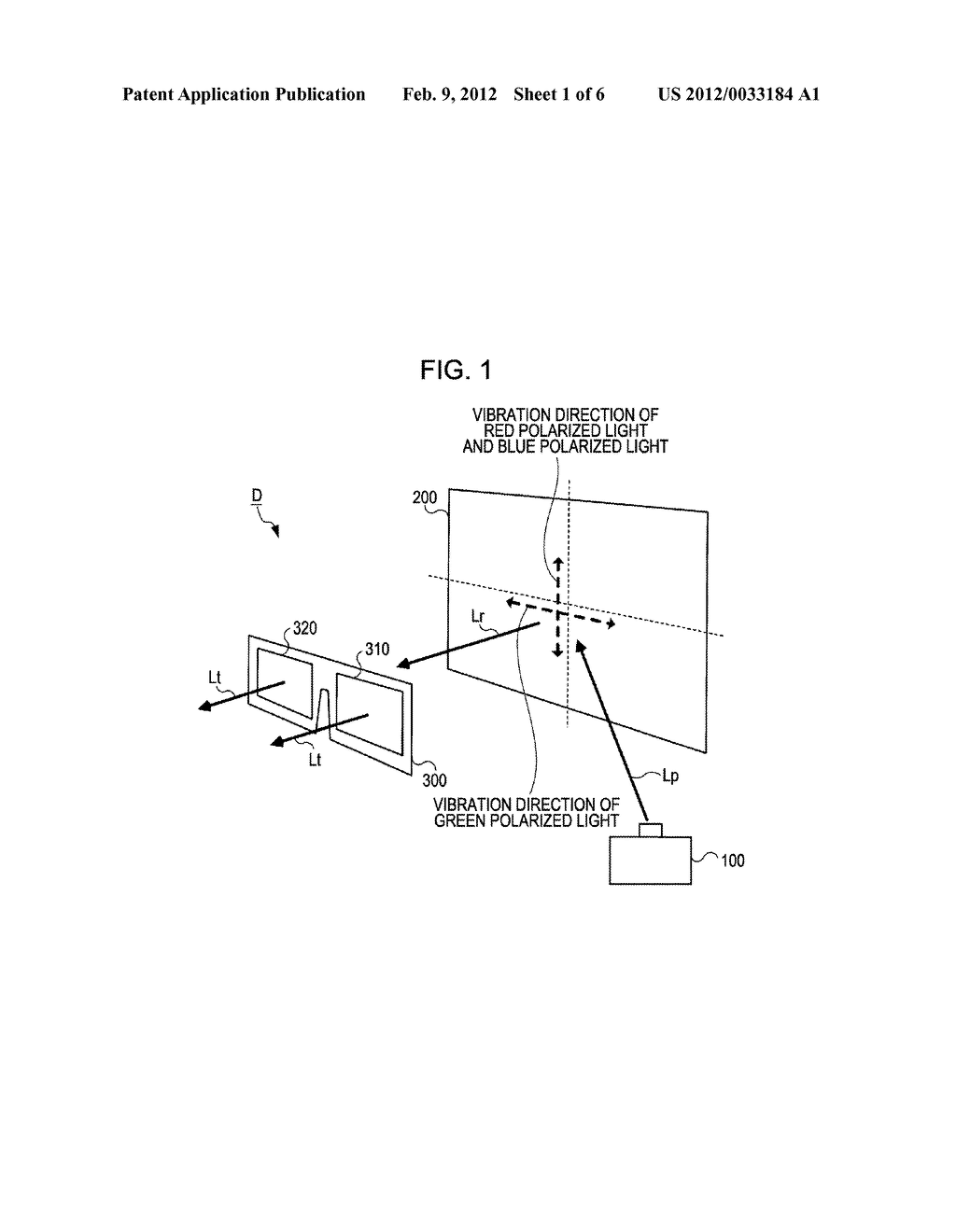 STEREOSCOPIC VISION GLASSES AND STEREOSCOPIC VISION ELECTRONIC APPARATUS - diagram, schematic, and image 02