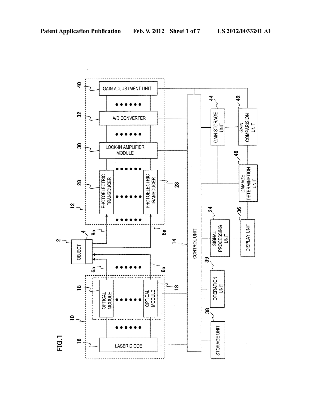 BIOLOGICAL OPTICAL MEASUREMENT INSTRUMENT AND METHOD FOR DETERMINING     DAMAGE OF OPTICAL FIBERS - diagram, schematic, and image 02