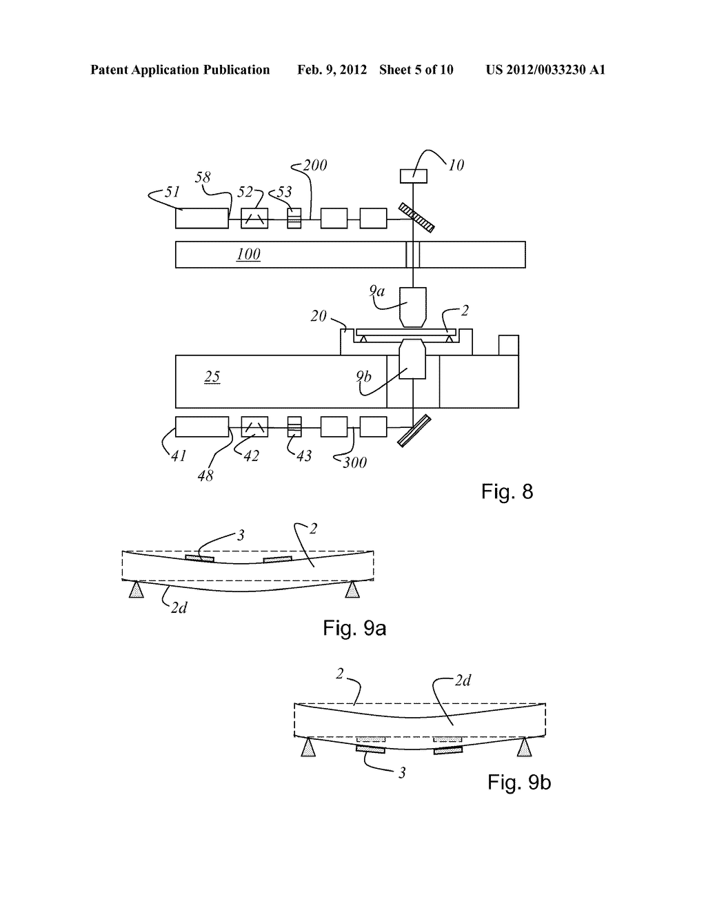 Device for Determining the Position of at Least One Structure on an     Object, Use of an Illumination Apparatus with the Device and Use of     Protective Gas with the Device - diagram, schematic, and image 06