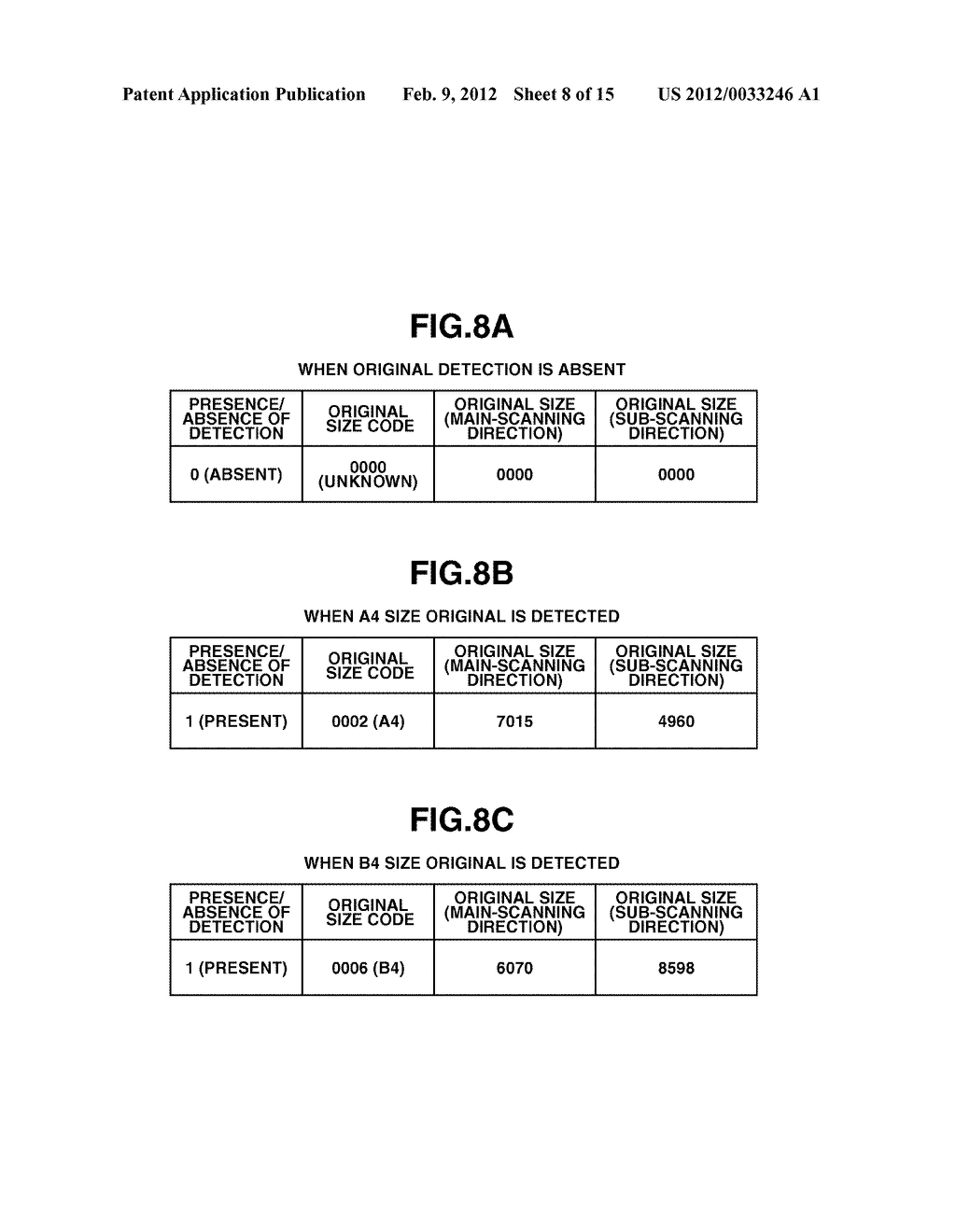 APPARATUS, METHOD, AND PROGRAM FOR SIZE DETECTION - diagram, schematic, and image 09