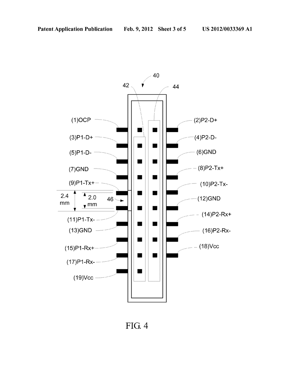 MOTHERBOARD WITH UNIVERSAL SERIES BUS CONNECTOR - diagram, schematic, and image 04