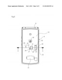 CASE STRUCTURE FOR PORTABLE ELECTRONIC DEVICE, PORTABLE ELECTRONIC DEVICE     AND METHOD FOR MANUFACTURING SAME diagram and image