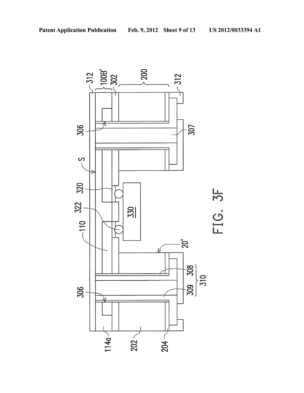 METHOD OF FABRICATING EMBEDDED COMPONENT PACKAGE STRUCTURE AND THE PACKAGE     STRUCTURE THEREOF - diagram, schematic, and image 10