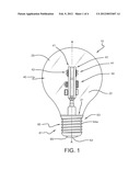 HIGH POWERED UNIVERSAL LED LAMP diagram and image