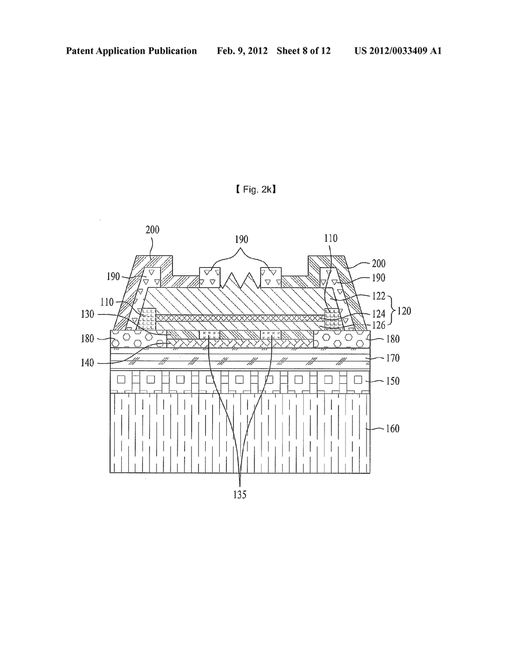 LIGHT EMITTING DIODE, AND BACK LIGHT UNIT INCLUDING THE SAME - diagram, schematic, and image 09