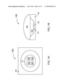 LIGHTING APPARATUS WITH TOTAL INTERNAL REFLECTION LENS AND MECHANICAL     RETENTION AND LOCATING DEVICE diagram and image