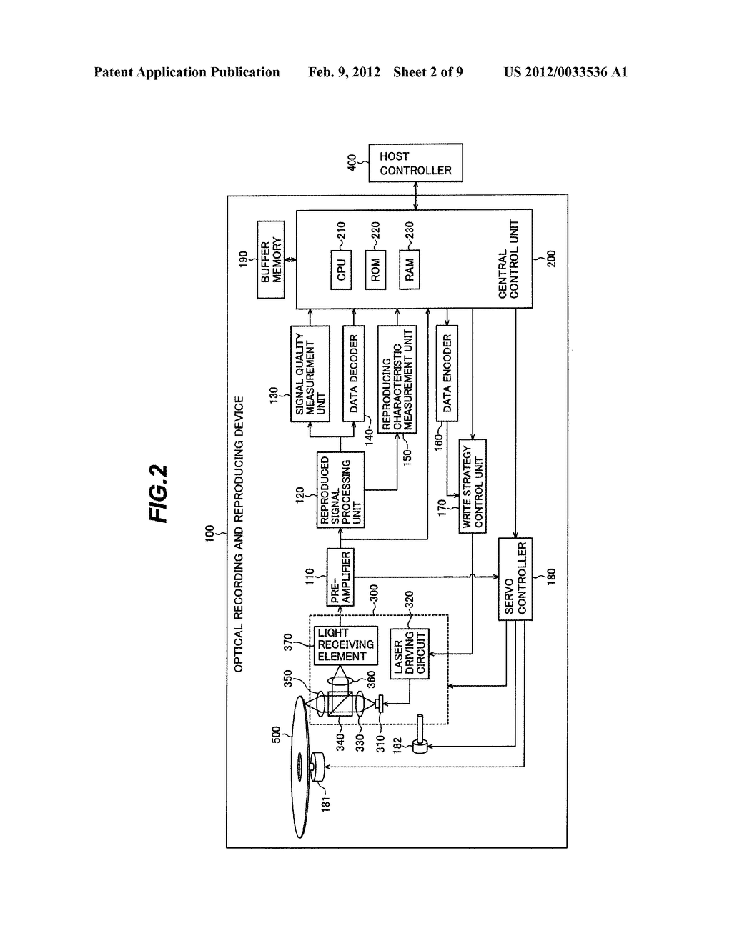 OPTICAL RECORDING METHOD AND OPTICAL RECORDING DEVICE - diagram, schematic, and image 03
