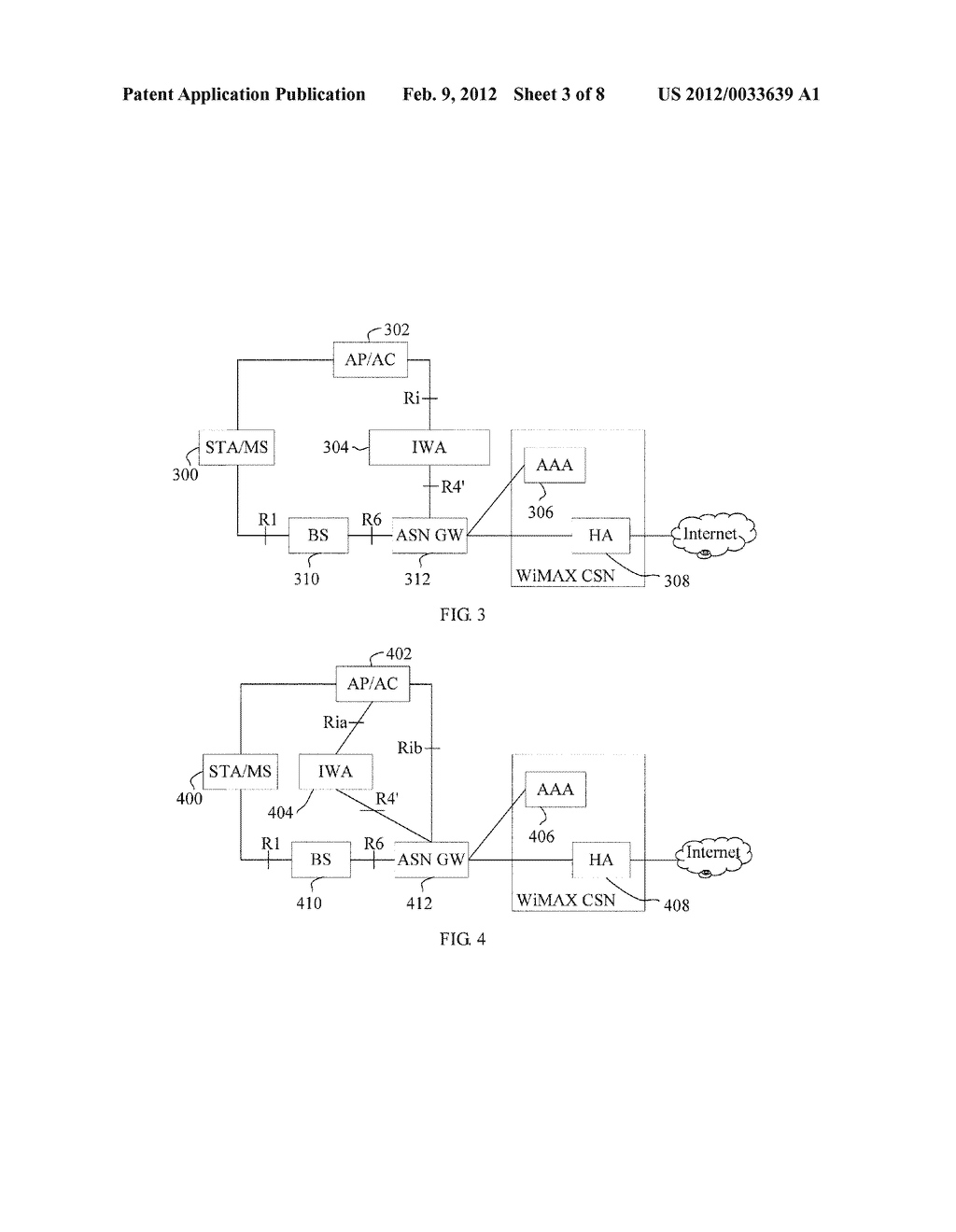 SYSTEM AND APPARATUS FOR CONVERGING WIMAX AND WIFI NETWORKS - diagram, schematic, and image 04