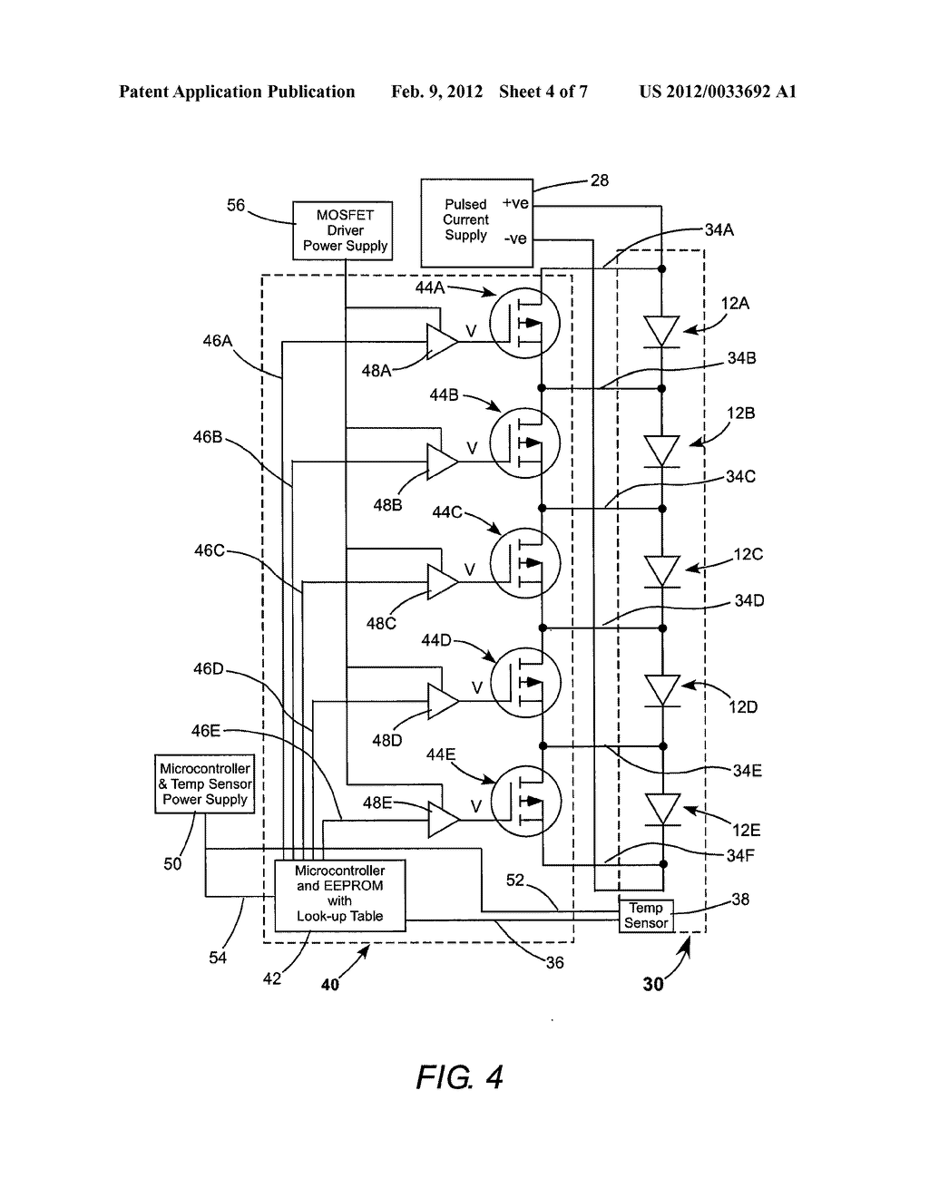 OPTICAL PUMPING OF A SOLID-STATE GAIN-MEDIUM USING A DIODE-LASER BAR STACK     WITH INDIVIDUALLY ADDRESSABLE BARS - diagram, schematic, and image 05