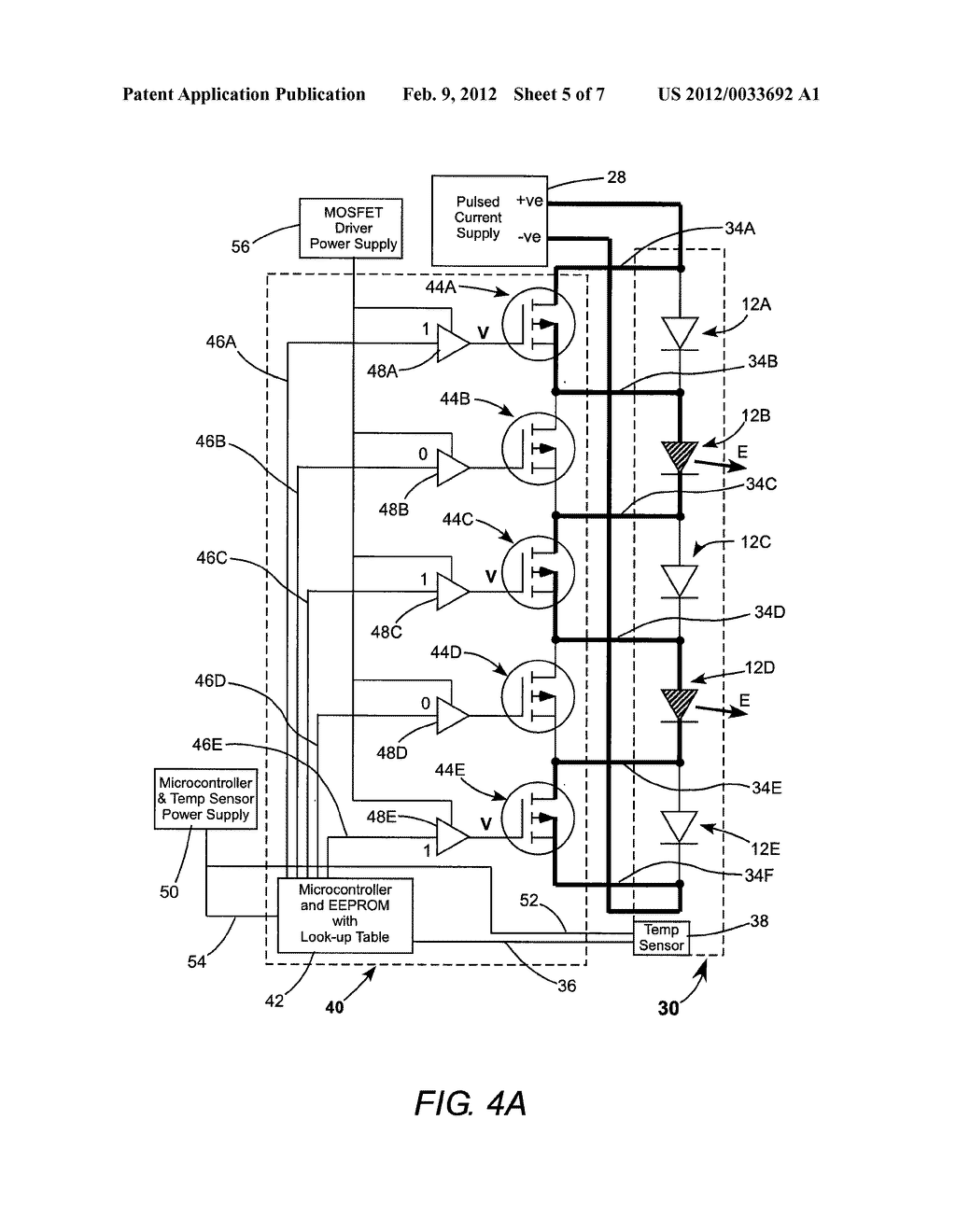 OPTICAL PUMPING OF A SOLID-STATE GAIN-MEDIUM USING A DIODE-LASER BAR STACK     WITH INDIVIDUALLY ADDRESSABLE BARS - diagram, schematic, and image 06