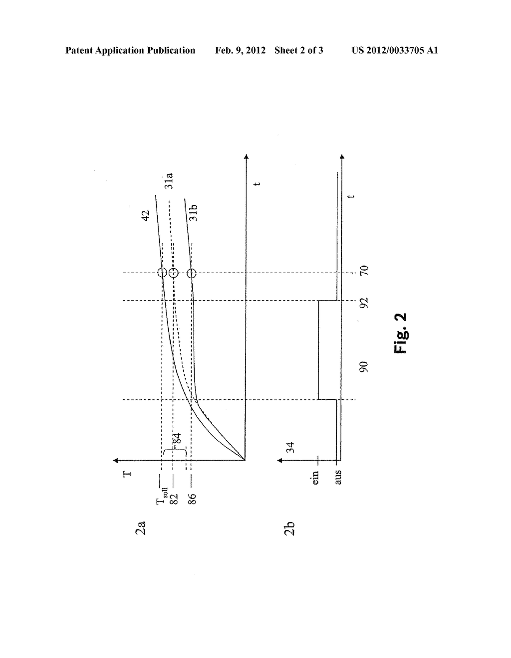 METHOD AND DEVICE FOR DIAGNOSING A THERMOSTAT - diagram, schematic, and image 03