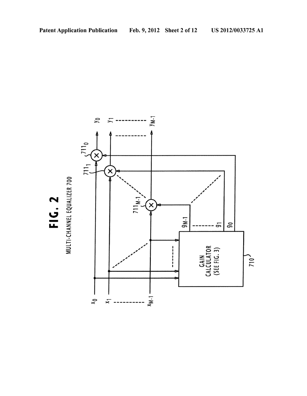 SIGNAL PROCESSING SYSTEM AND METHOD FOR CALIBRATING CHANNEL SIGNALS     SUPPLIED FROM AN ARRAY OF SENSORS HAVING DIFFERENT OPERATING     CHARACTERISTICS - diagram, schematic, and image 03