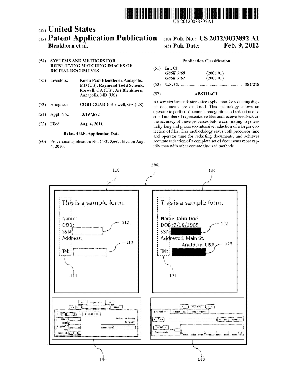 Systems and Methods for Identifying Matching Images of Digital Documents - diagram, schematic, and image 01