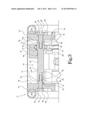 Quick Replacement Bearing Axle for Tire Transfer Ring diagram and image