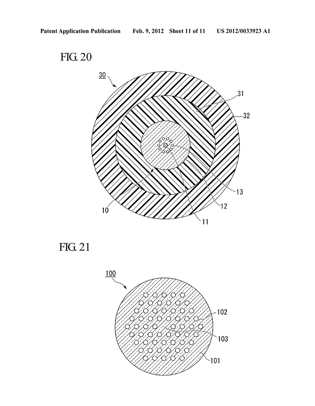 HOLEY SINGLE-MODE OPTICAL FIBER AND OPTICAL TRANSMISSION SYSTEM USING SAME - diagram, schematic, and image 12