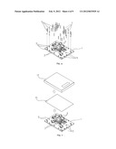 GUIDE STRUCTURE OF OPTICAL FIBER AND WIRING METHOD OF OPTICAL FIBER diagram and image