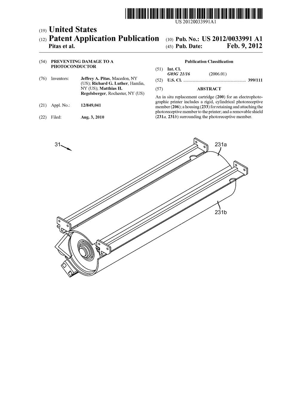 PREVENTING DAMAGE TO A PHOTOCONDUCTOR - diagram, schematic, and image 01