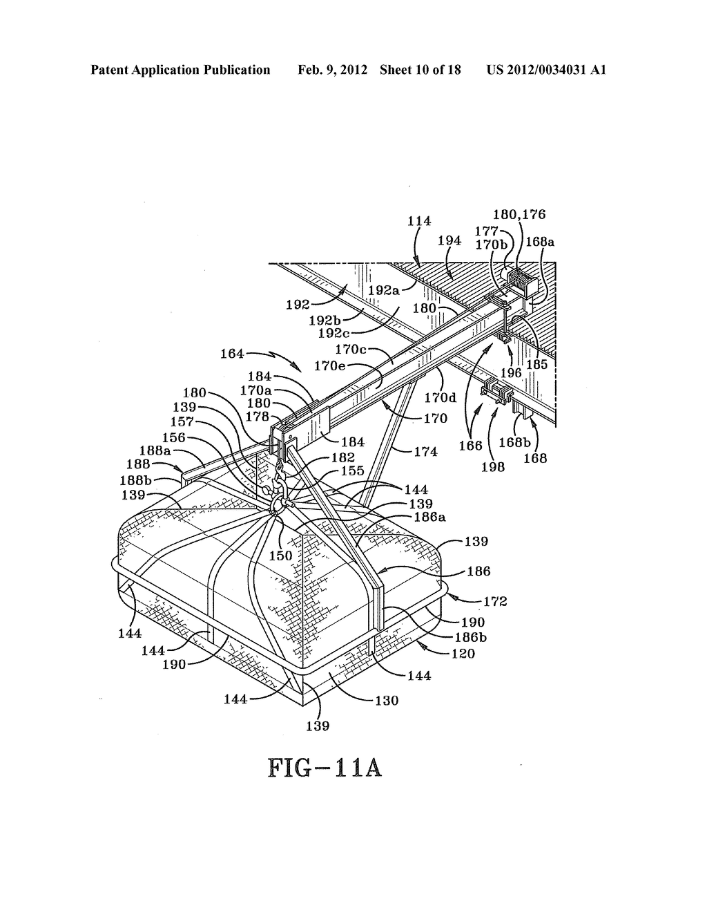 DEVICE FOR STORING A FLOATING OIL BOOM AND METHOD OF USING THE SAME - diagram, schematic, and image 11