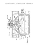 DEVICE FOR STORING A FLOATING OIL BOOM AND METHOD OF USING THE SAME diagram and image