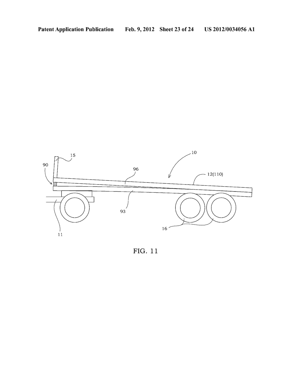 Trailer and Unloading Device - diagram, schematic, and image 24