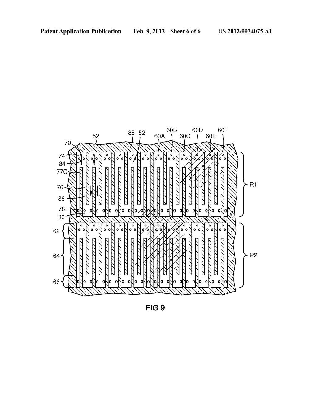 COOLING ARRANGEMENT FOR A TURBINE COMPONENT - diagram, schematic, and image 07