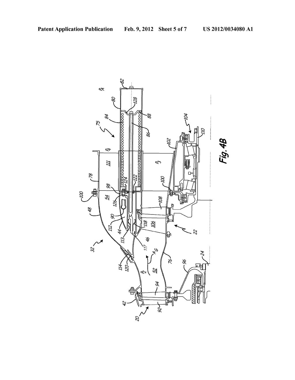 ACTUATION MECHANISM FOR A CONVERTIBLE GAS TURBINE PROPULSION SYSTEM - diagram, schematic, and image 06