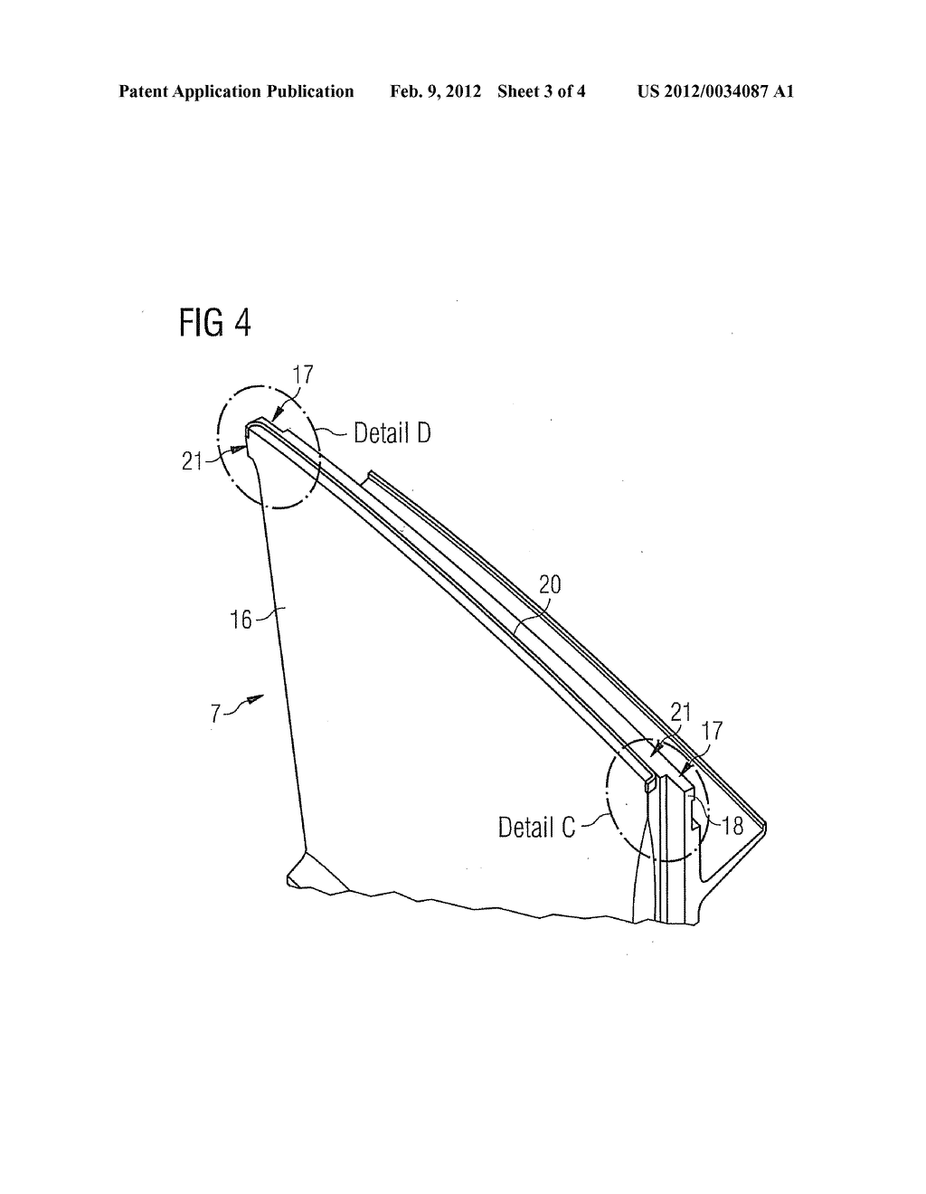 Axial Turbomachine Rotor Having a Sealing Plate - diagram, schematic, and image 04