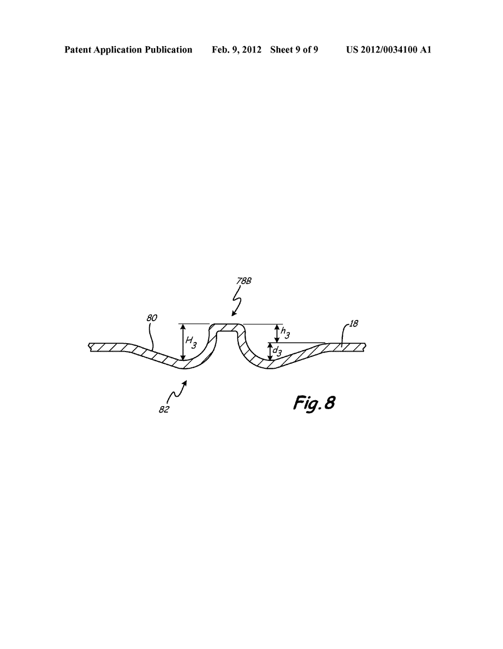 RECESSED METERING STANDOFFS FOR AIRFOIL BAFFLE - diagram, schematic, and image 10