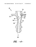 BUCKET ASSEMBLY COOLING APPARATUS AND METHOD FOR FORMING THE BUCKET     ASSEMBLY diagram and image