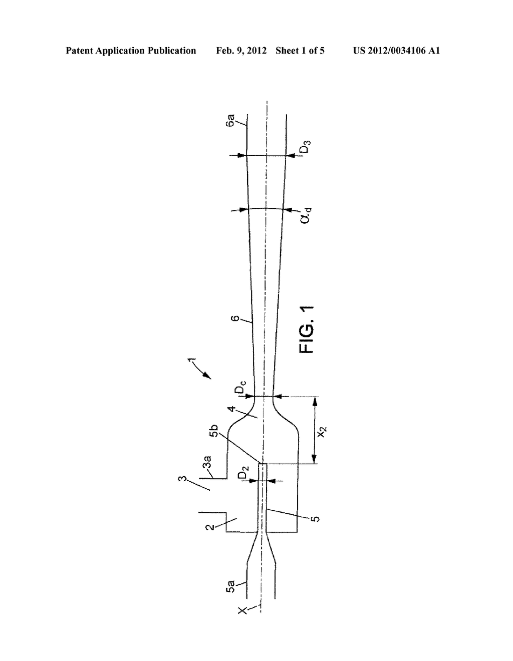 Ejector Device for Forming a Pressurized Mixture of Liquid and Gas, and     Use Therefore - diagram, schematic, and image 02