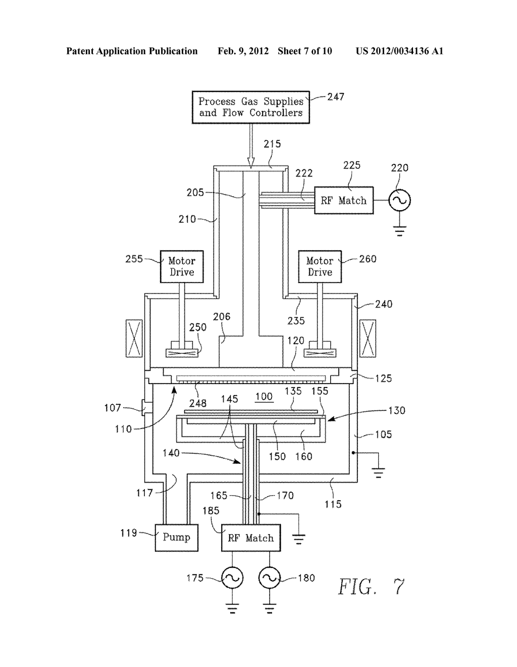 SYMMETRIC VHF PLASMA POWER COUPLER WITH ACTIVE UNIFORMITY STEERING - diagram, schematic, and image 08