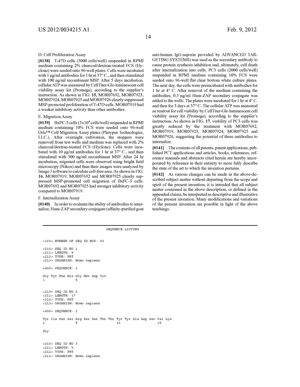 ANTI-MST1R ANTIBODIES AND USES THEREOF - diagram, schematic, and image 52