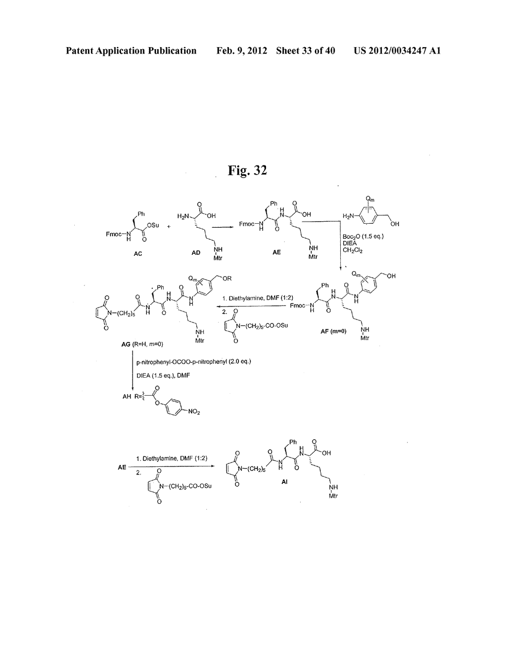 MONOMETHYLVALINE COMPOUNDS CAPABLE OF CONJUGATION TO LIGANDS - diagram, schematic, and image 34