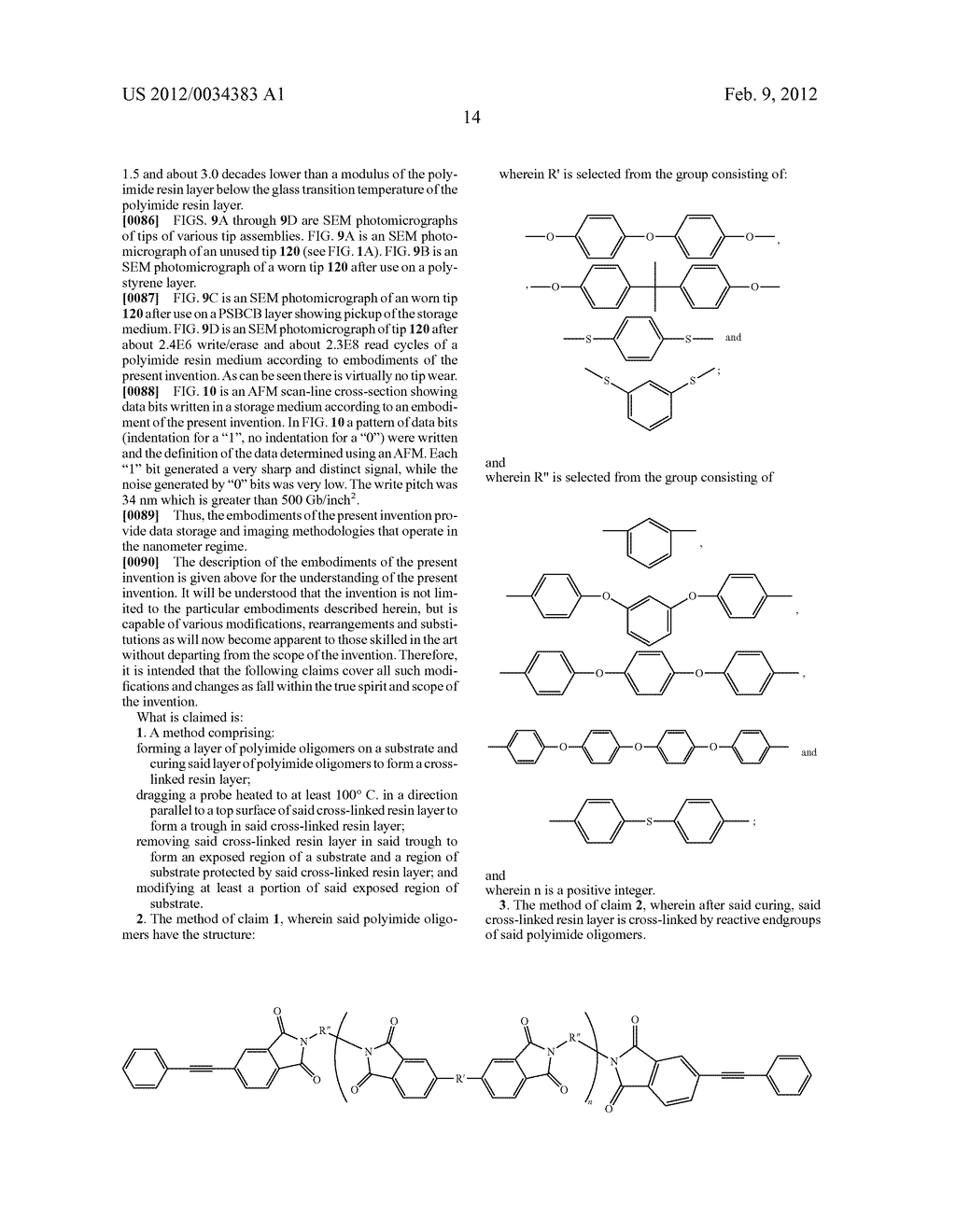 METHOD FOR HIGH DENSITY DATA STORAGE AND IMAGING - diagram, schematic, and image 26