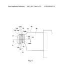 Fastening Member Comprising Shaped Tab diagram and image