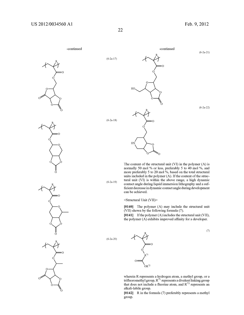 RADIATION-SENSITIVE RESIN COMPOSITION, METHOD FOR FORMING RESIST PATTERN     AND POLYMER - diagram, schematic, and image 23