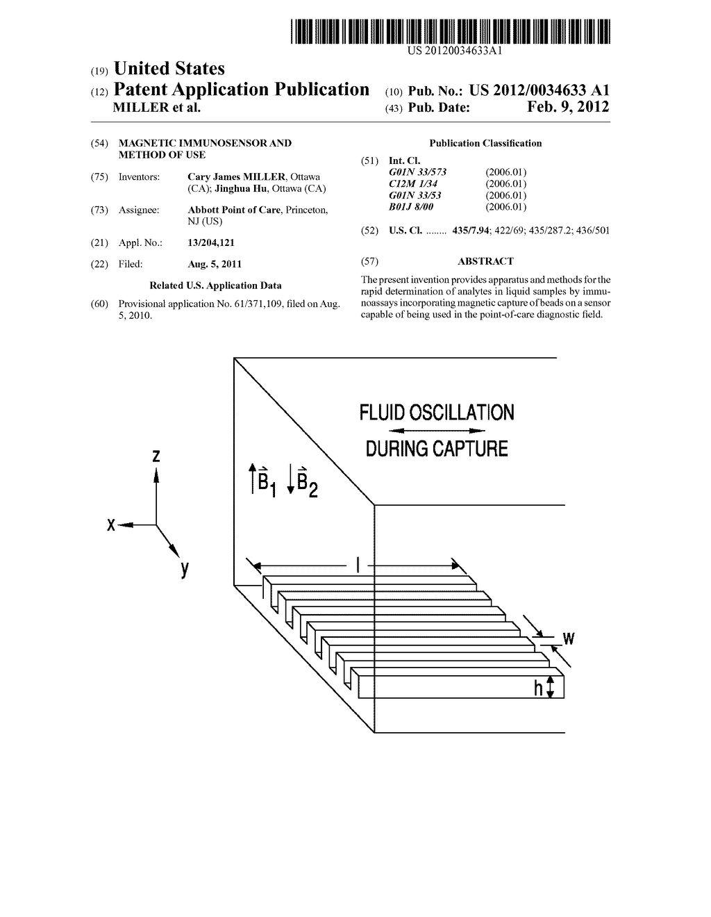 MAGNETIC IMMUNOSENSOR AND METHOD OF USE - diagram, schematic, and image 01