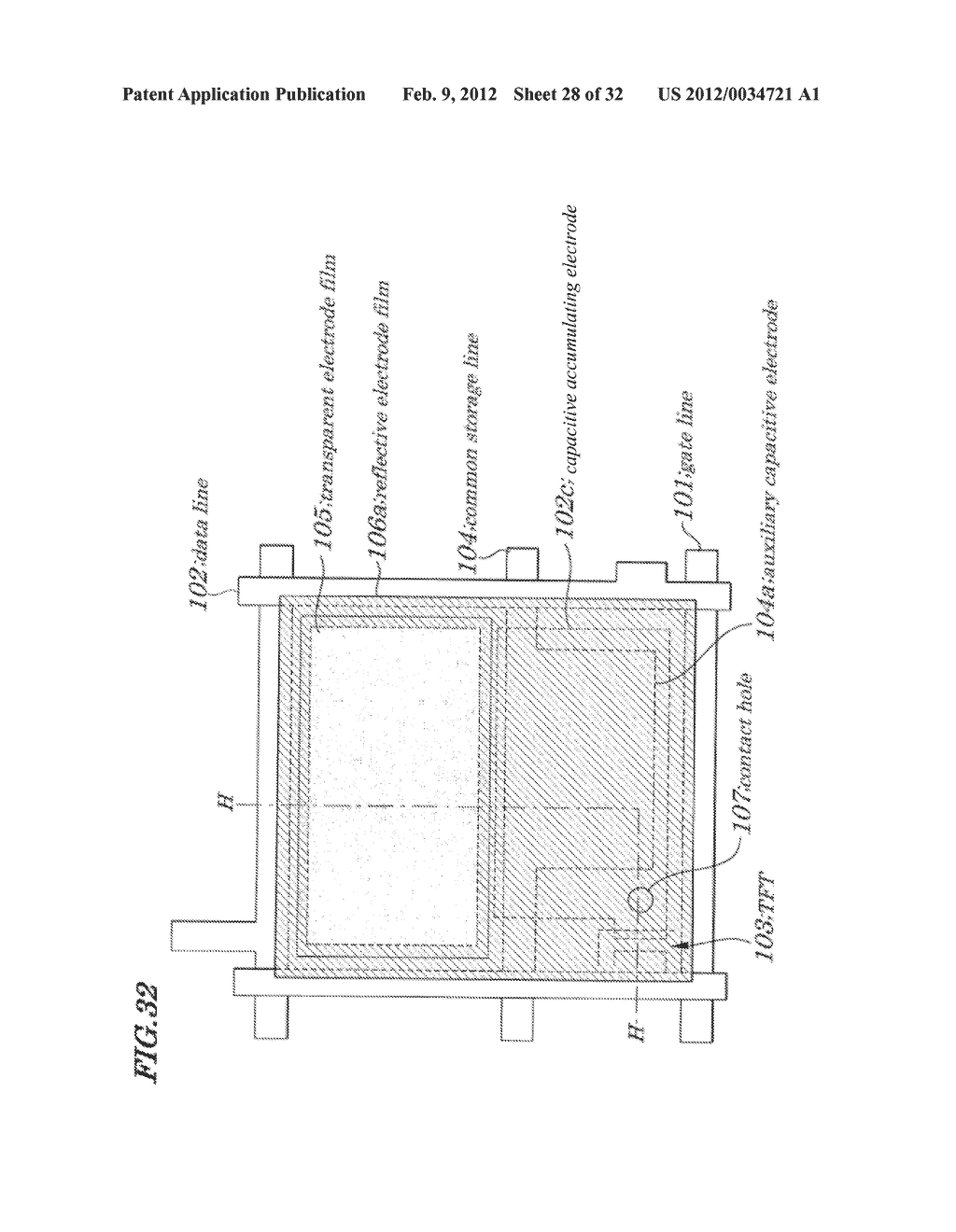 SEMI-TRANSMISSIVE-TYPE LIQUID CRYSTAL DISPLAY DEVICE AND METHOD FOR     MANUFACTURING SAME - diagram, schematic, and image 29