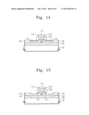 Methods of Fabricating MOS Transistors Having Recesses With Elevated     Source/Drain Regions diagram and image