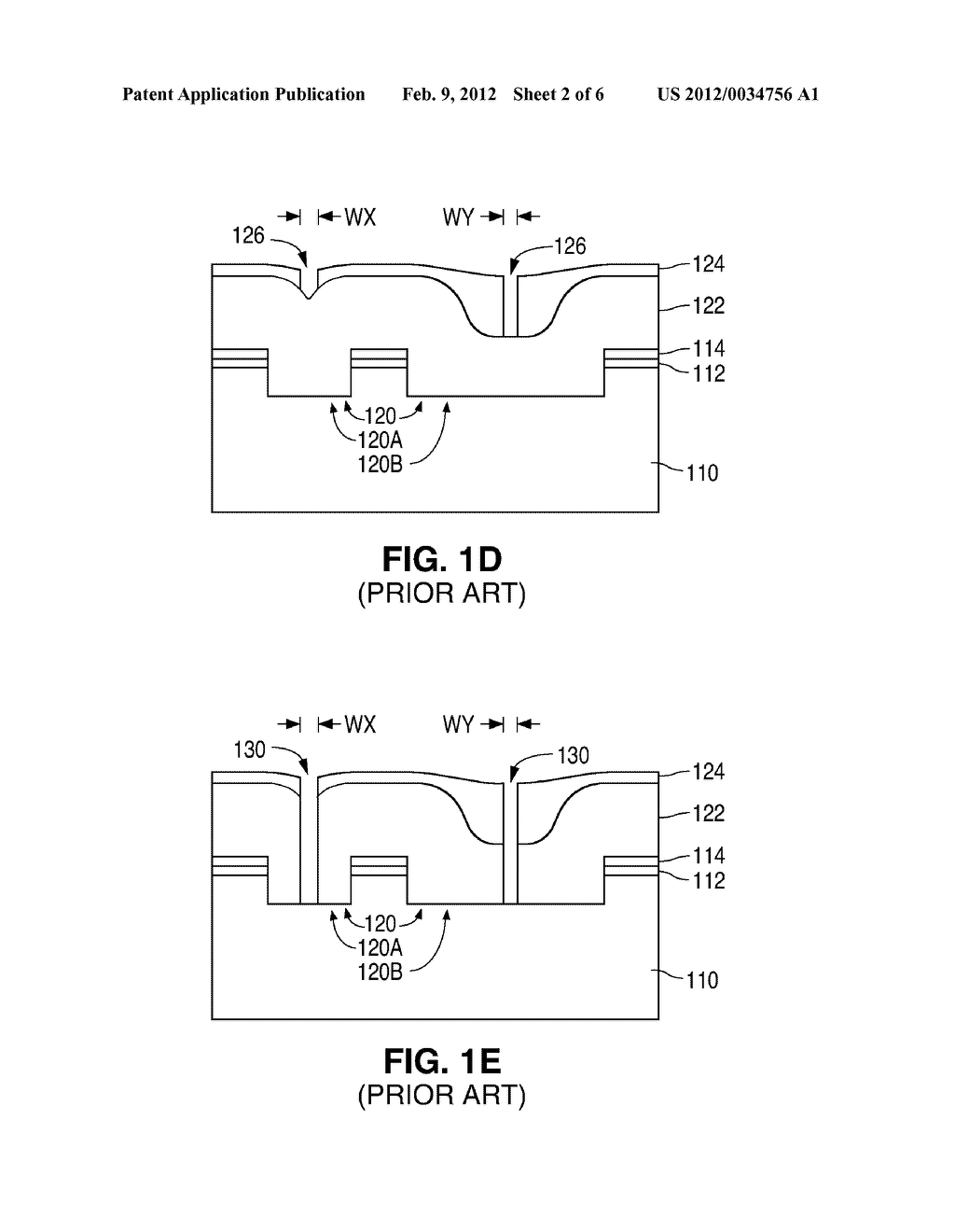 Method of Forming a Deep Trench Isolation Structure Using a Planarized     Hard Mask - diagram, schematic, and image 03